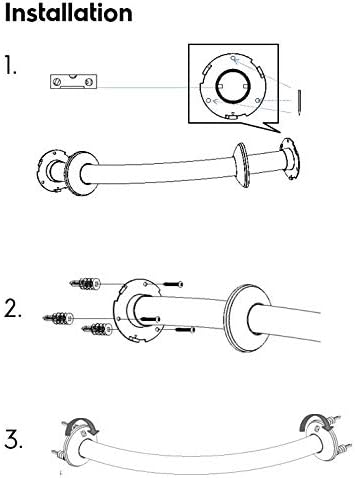 Electrolux 14ELCBAR01 Luxcare Corner Hanging Bar, One Size, Titanium