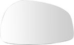 TRQ Driver Side Mirror Glass Heated Snap On Compatible with 2020-2022 Mazda CX-30 MA1324127