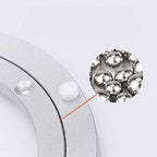 Aluminum Heavy Duty Lazy Susan Rotating Turntable Bearing Swivel Plate Hardware for Dining-Table (24 inch (12mm))