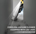 Cordless Vacuum for DeWalt 20V Battery, 5 in 1 Handheld Electric Vacuum Cleaner with 400W Powerful Motor, 46 CFM Portable Han
