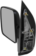 TRQ 2 Piece Driver and Passenger Side Mirror Assembly Set Manual Adjustment Non-Heated No Memory Black Compatible with 1994-2