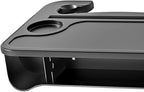 2 in 1 Steering Wheel Desk Compatible with Tesla Model 3/Model Y/Model S/Model X, Multifunction Steering Wheel Tray Laptop Table Car Seat Organizer Auto Interior Accessories