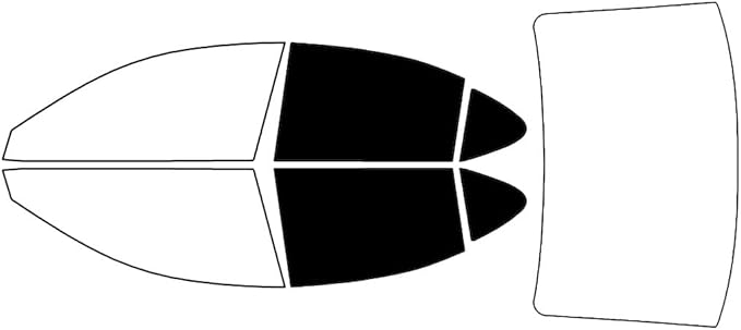 Avery Dennison NR Nano Ceramic IR Window Tint Kit Compatible with Lexus is 2006-2013 - Back Precut Kit - 5%