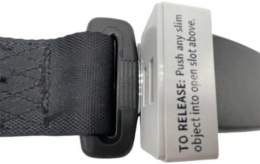 Buckle Boss Original Classic Seat Belt Lock | Original Seat Belt Guard Made with Strong ABS | for Special Needs Passengers | Easy Installation | Preventing Passengers from Unbuckling Their Seat Belts