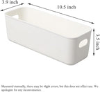 Multi-purpose small storage bins, Storing phone cases, socks, stationery,small items. PP plastic,Organizer and Storage for Si