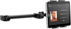 ARKON Mounts Center Extension Car Headrest Slim-Grip Tablet Mount | Headrest Car Mount | Designed for Passenger Entertainent | Compatible with iPad, Samsung, Kindle, and More | TAB3-RSHM