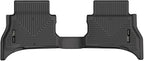 Husky Liners Weatherbeater Floor Mats | Fits 2021-2025 Jeep Wrangler 4XE Only | 2nd Row, 1-pc Black - 14081