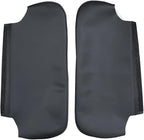 Black Car Sun Visor Cover PU Leather, Left and Right Side Sun Visor Skin Pair Fits for Chevy Camaro Firebird 1993-2002 (Skin Only)