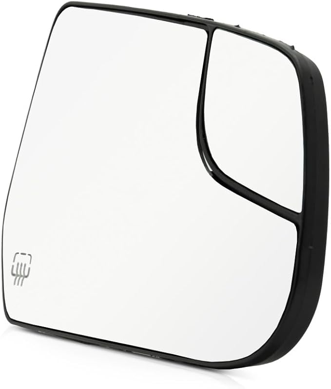 For Chevy Equinox 2010 11 12 13 14 15 16 2017 Mirror Glass Passenger Side | Heated | w/Backing Plate and Blind Spot Glass | Convex Glass Type | Replacement For 22906958