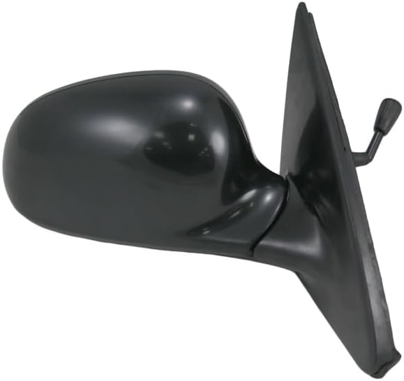 TRQ Driver and Passenger Side Mirror Assembly Set Manual Foldaway Paint to Match Smooth Compatible with 1992-1995 Honda Civic