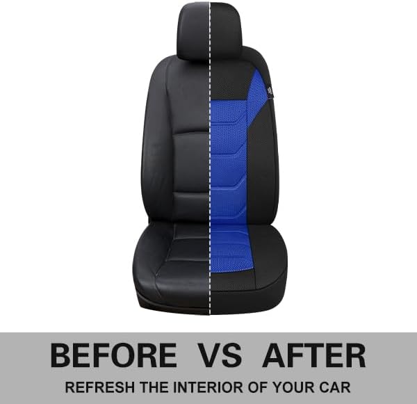 3D Air Mesh Car Seat Cover Front Sets Washable and Breathable Premium Cloth Automotive Vehicle Seat Covers for Cars Interior,