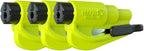 resqme Family 3 Count (Pack of 1), The Original Emergency Keychain Car Escape Tool, 2-in-1 Seatbelt Cutter and Window Breaker