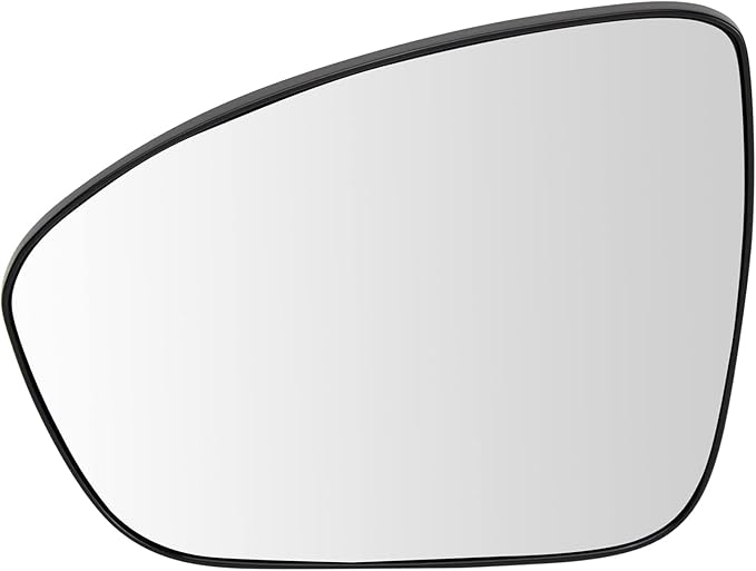 TRQ Driver Side Heated Mirror Glass Snap On Compatible with 2019-2023 Nissan Altima NI1324142