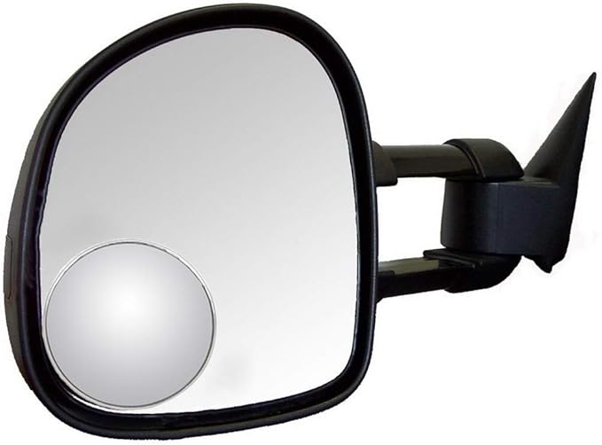 2PCS Large Stick-on Convex Blind Spot Mirror, 3.75" HD Glass Big Round Convex Rear View Mirror, Strong Adhesive for Car, Van, SUV and Trucks (3-3/4"(95mm), Frameless)