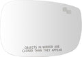 TRQ Passenger Side Mirror Glass Convex Blind Spot For Factory Equipped Mirrors Only Compatible with 2017-24 Mazda CX-5