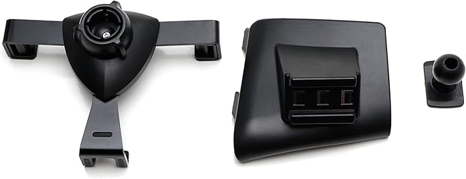 iJDMTOY Dashboard Direct Clip-On Mount Phone Gravity Holder Compatible with Toyota 2021-up Sienna Van (Won't Occupy Air Vent Opening)