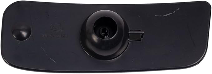 TRQ Passenger Side Lower Convex Mirror Glass Snap-On Compatible with 2012-2018 Nissan NV1500 NV2500 NV3500 Van Non-Tow