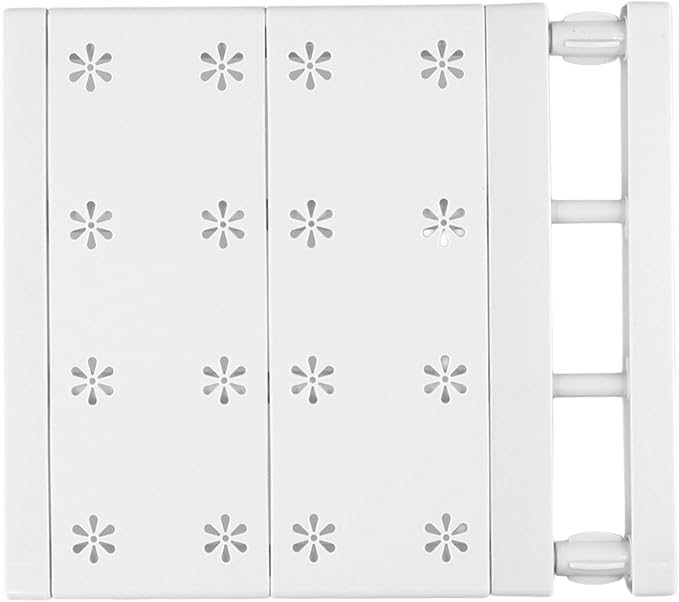 Adjustable Wardrobe Partition Rack – Telescopic Closet Divider Shelf for Organizing Clothes, Shoes & Accessories, Plastic + C