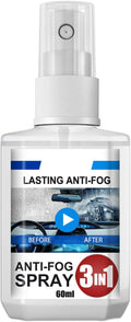 Car Glass Anti Fog Spray,60ml Rainproof Nano Rain Remover Multifunctional Car Glass Coating Agent Water Repellent Coating for