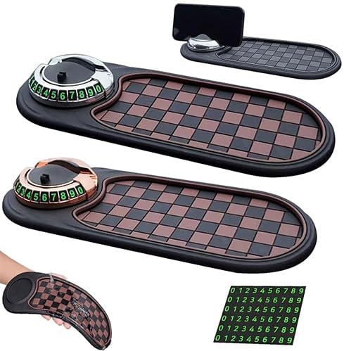 Anti-Slip Mat Solves Every Driver's Biggest Frustration, Multifunction Car Anti-Slip Mat, Rotating Anti Skid Car Dashboard Pa