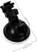 2Pcs Dash Cam Mount Holder with Rotation Mini Suction Cup Design for Stable Support Compatible with Various Car Cameras Secure Windshield Dashboard Installation