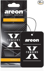 AREON X AXV02 Hanging Best Car Air Freshener Vanilla Scent, 12 Pack