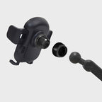 Grip Cradle Car Phone Mount – Universal Compatibility, 360° Rotation, 2 Mounting Options, Hands-Free Convenience for Phones - Multi-Angle Adjustable Suction Cup