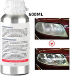 800g Auto Headlight Restoration Liquid, Car Headlight Scratch Restoring Fluid Headlight Repair Polish Cleaner, Headlight Rest