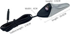 HD Blind spot Camera Car Side View Camera IP68 Waterproof 120 Degree Wide Angle Side View Mirror Cam Silver