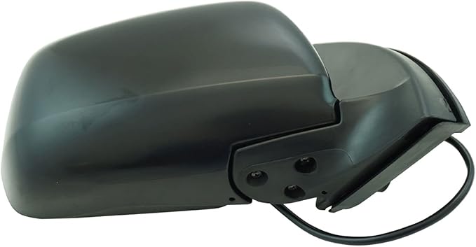 TRQ 2 Piece Driver and Passenger Side Mirror Assembly Set Electric Adjustment Heated No Memory Textured Compatible with 2001-