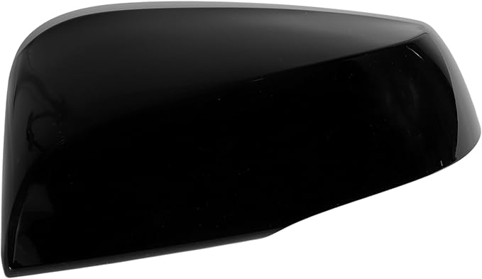 Motoforti Left Side Wing Mirror Cover for Toyota RAV4 2019-2025, Car Rear View Mirror Cover Cap No.87945-42160, Car Exterior Door Side Rearview Mirror Cap Mirror Housing, Glossy Black