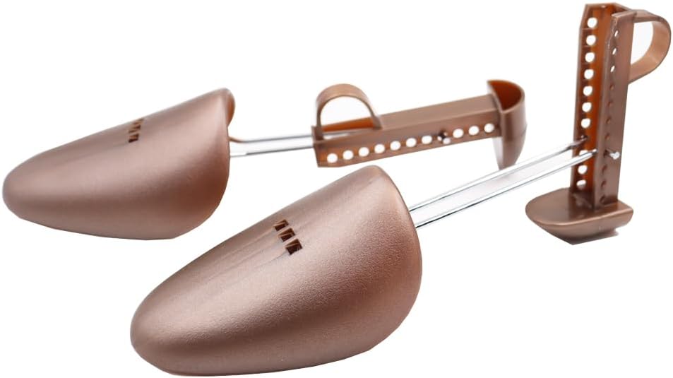 EchoDone 10 Pairs Plastic Shoe Tree Stretcher Shaper for Men