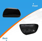 Car Door Rearview Mirror Cover Cap Housing Protective Cover For Exterior Mirrors Fit For Toyota Highlander 2008 2009 2010 2011 2012 2013(Silver Left Driver Side)
