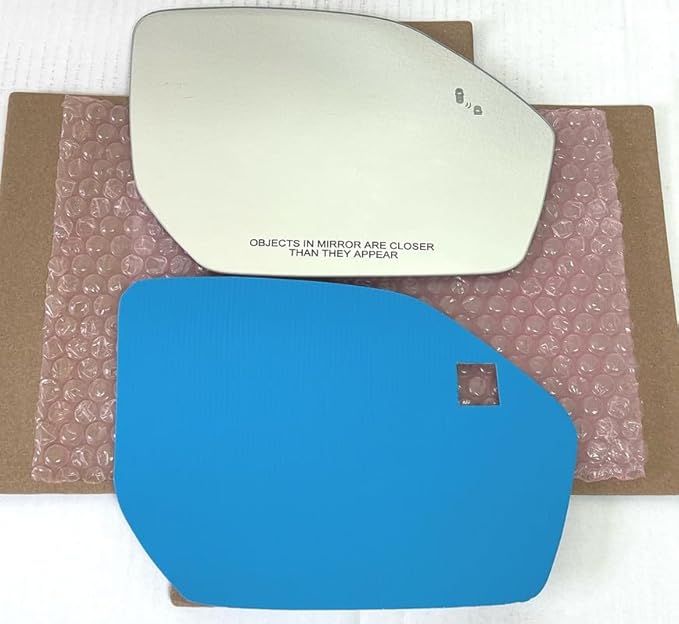 New Replacement Blind Spot Mirror Glass with Full Size Adhesive for 2020-2025 Hyundai Palisade Passenger Side View Right RH