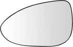 TRQ Driver Side Mirror Glass Heated Snap On Compatible with 2012-2020 Chevrolet Sonic GM1324157