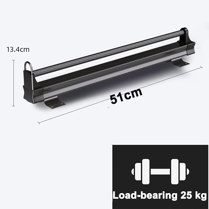 JYDQM Closet Hanging Clothes Rod, Laundry Room Wardrobe Clothes Rail Extendable 26-61cm,Telescopic Clothes Hanger Metal Slidi