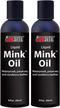 JobSite Premium Mink Oil Leather Waterproof Liquid