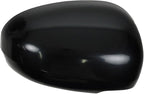 TRQ 2 Piece Driver and Passenger Side Mirror Assembly Set Electric Adjustment Non-Heated No Memory Black Compatible with 2009