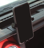 iJDMTOY Dashboard Direct Clip-On Mount Phone Gravity Holder Compatible with Jeep 2018-up Wrangler JL, 2020-up Gladiator JT (Won't Occupy Air Vent Opening)