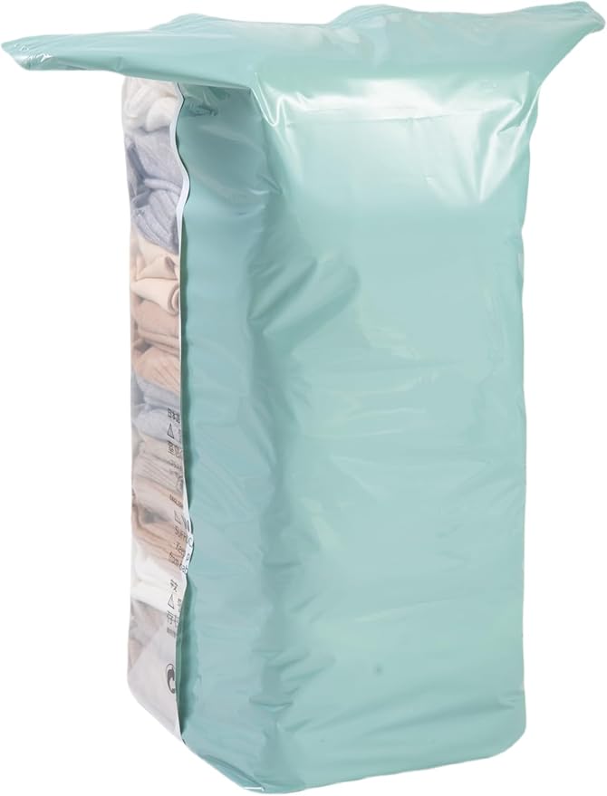 Vacuum Storage Bags for Clothing - NeatNest 6 Pack Cube Bags, 3 Medium + 3 Large, Box-Shaped Space Saver Bags with Vacuum or 