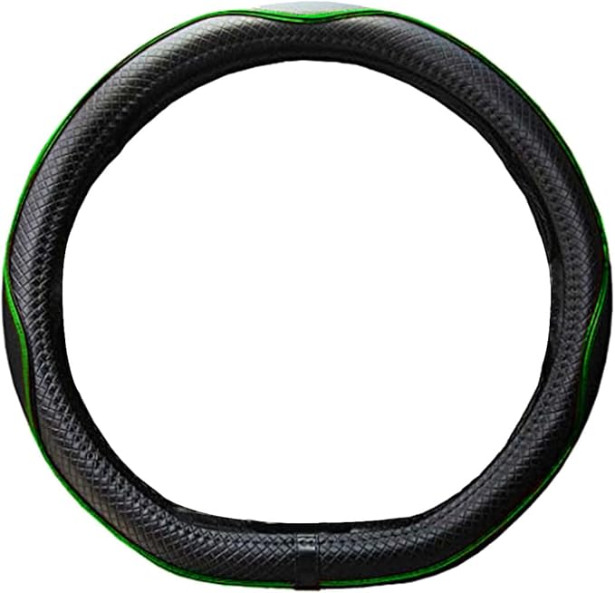 Mayco Bell Flat Bottom Steering Wheel Cover Anti-Slip,Safety,Soft,Breathable,Durable,Full Surround,Comfortable Grip Microfibe
