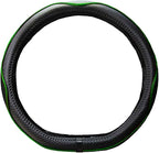 Mayco Bell Flat Bottom Steering Wheel Cover Anti-Slip,Safety,Soft,Breathable,Durable,Full Surround,Comfortable Grip Microfibe