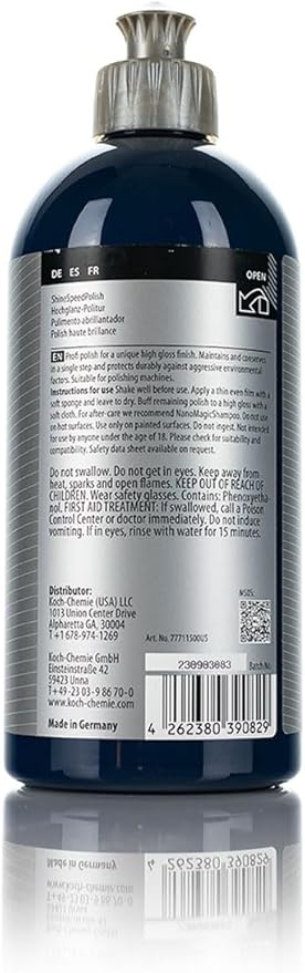Koch-Chemie - Shine Speed Polish - Paint Gloss Finish - 500ml