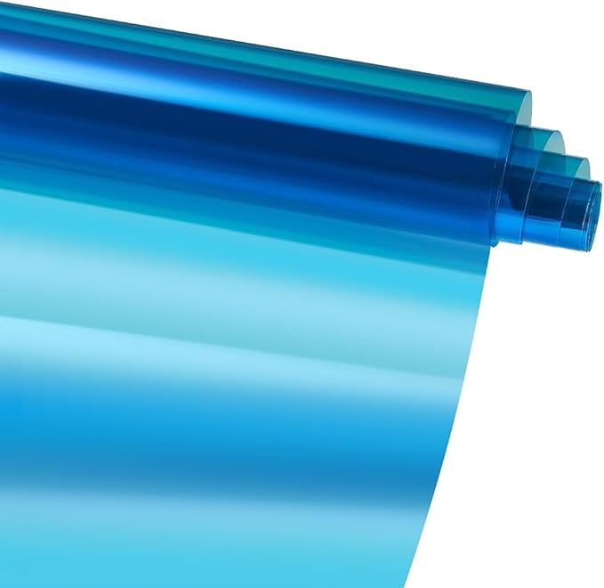 XhuangTech Chameleon Light Blue Front Window Roll Tint Solar Film Protection Scratch Resistant 60% VLT