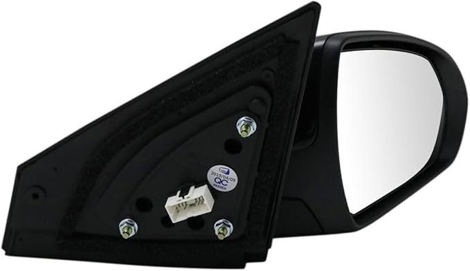 Side Mirror 2pcs Left & Right Paint to Match Power Heated Operate Exterior Door Rear View Blind Spot Detection Plastic 87620F