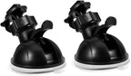 2Pcs Dash Cam Mount Holder with Rotation Mini Suction Cup Design for Stable Support Compatible with Various Car Cameras Secure Windshield Dashboard Installation