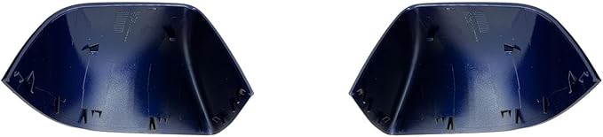 Compatible with Tesla Model 3 Side Mirror Cover Replacement 2017 2018 2019 2020 2021 2022 2023 2024, Left & Right Side Rearview Mirror Cover Cap for Model 3 Accessories(Blue) 2pcs