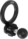 Magnetic Phone Holder Base for RAM Mounts, 1" (25mm) Ball Mount for Magsafe iPhone 17/16/15/14/13/12 Series, Compatible with RAM B Size Double Socket Arm
