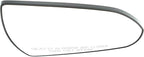 For Hyundai Elantra 2017 2018 Mirror Glass Passenger Side | Non-Heated | Convex Type | w/Backing Plate | Replacement For 87621F3050, 87621F2050