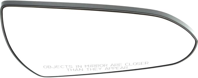 For Hyundai Elantra 2017 2018 Mirror Glass Passenger Side | Non-Heated | Convex Type | w/Backing Plate | Replacement For 87621F3050, 87621F2050